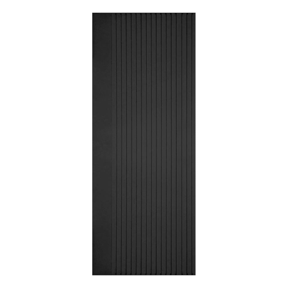 ประตูภายในโพลีสไตรีน ไม่เจาะลูกบิด LINEDEKOR VERTICAL 70x200 ซม. สีดำ