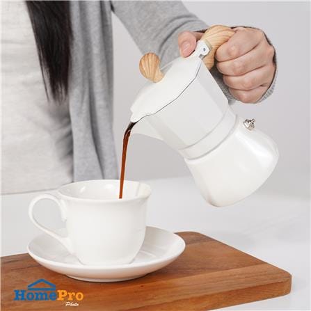 ชุดหม้อต้มกาแฟและเครื่องบดเมล็ดกาแฟ KOF BAKE SMKP01 สีขาว_6