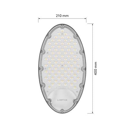ไฟถนน SOLAR LAMPTAN RAISELIGHT 500 วัตต์ DAYLIGHT สีเทา_10