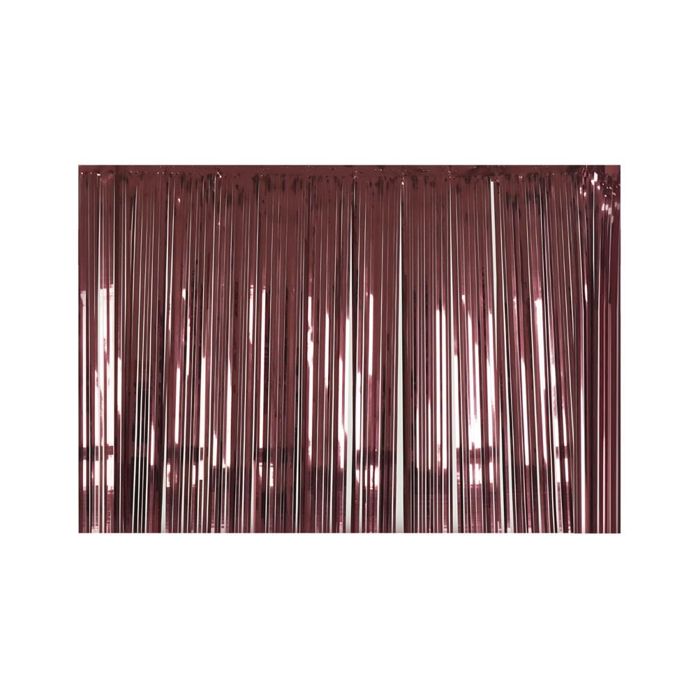 ม่านฟอยล์ตกแต่ง SNAZZ 63.5x90 ซม. สี BURGUNDY