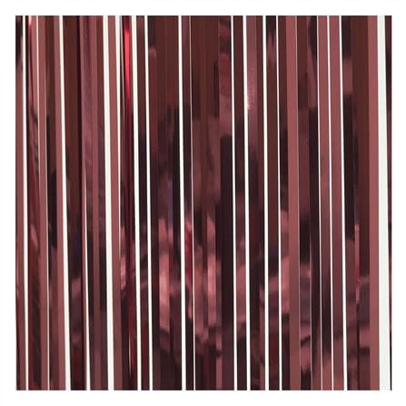 ม่านฟอยล์ตกแต่ง SNAZZ 63.5x180 ซม. สี BURGUNDY_1