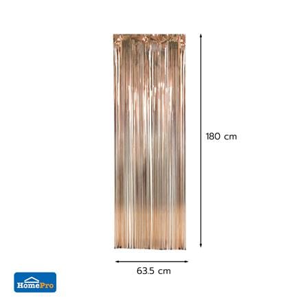 ม่านฟอยล์ตกแต่ง SNAZZ 63.5x180 ซม. สี COPPER_3