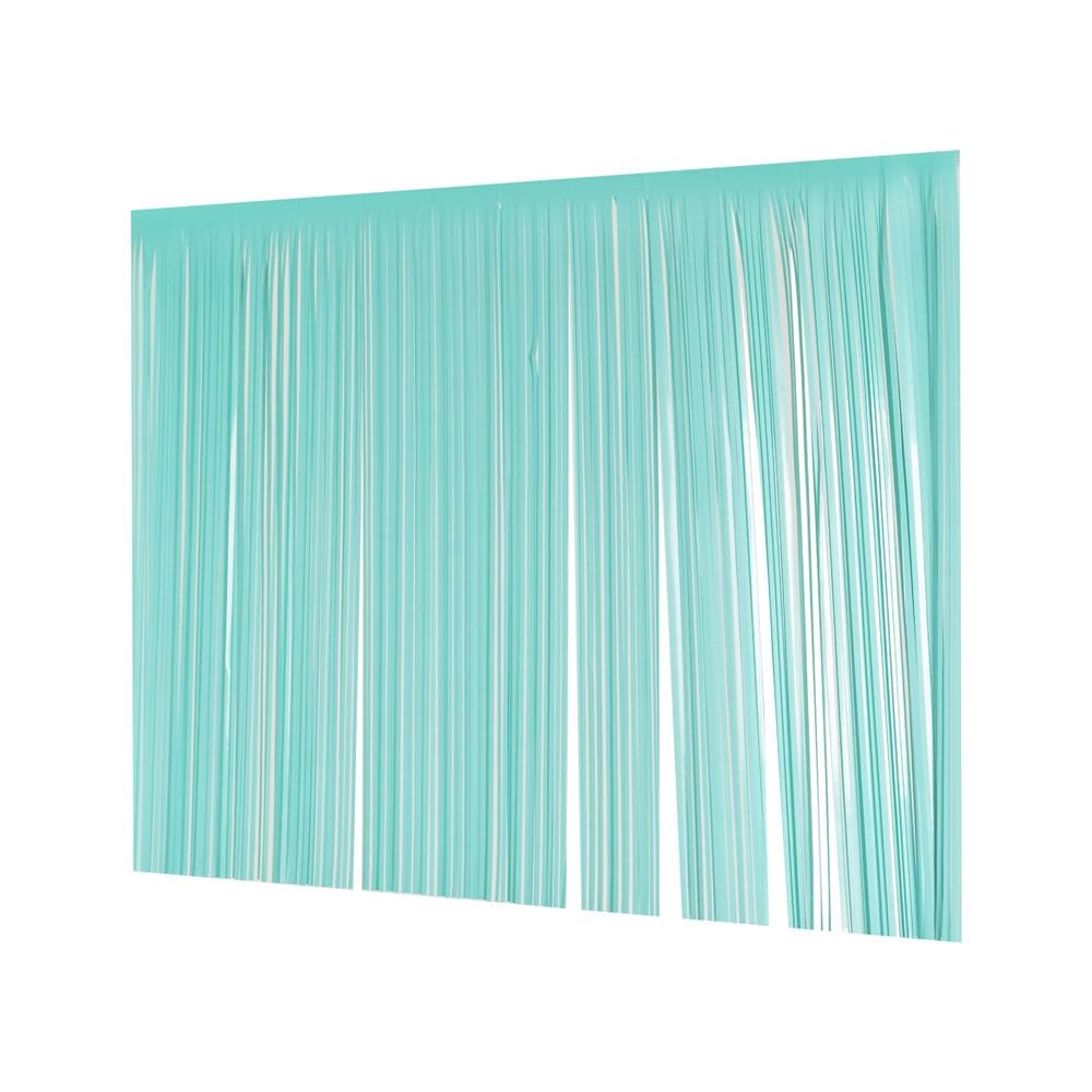 ม่านฟอยล์ตกแต่ง SNAZZ 63.5x90 ซม. สีฟ้า
