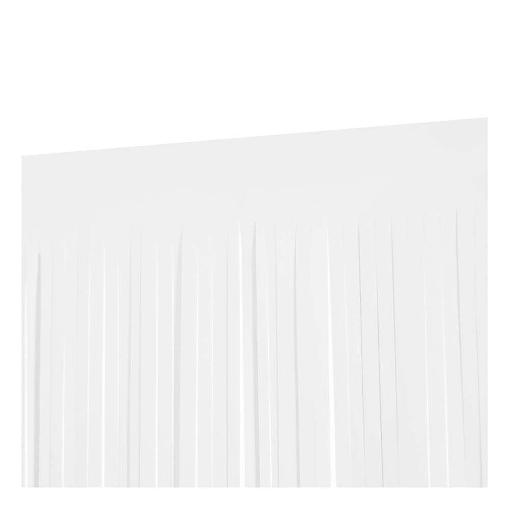ม่านฟอยล์ตกแต่ง SNAZZ 63.5x90 ซม. สีขาว