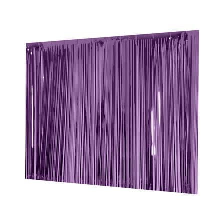 ม่านฟอยล์ตกแต่ง SNAZZ 63.5x90 ซม. สี PLUM_1