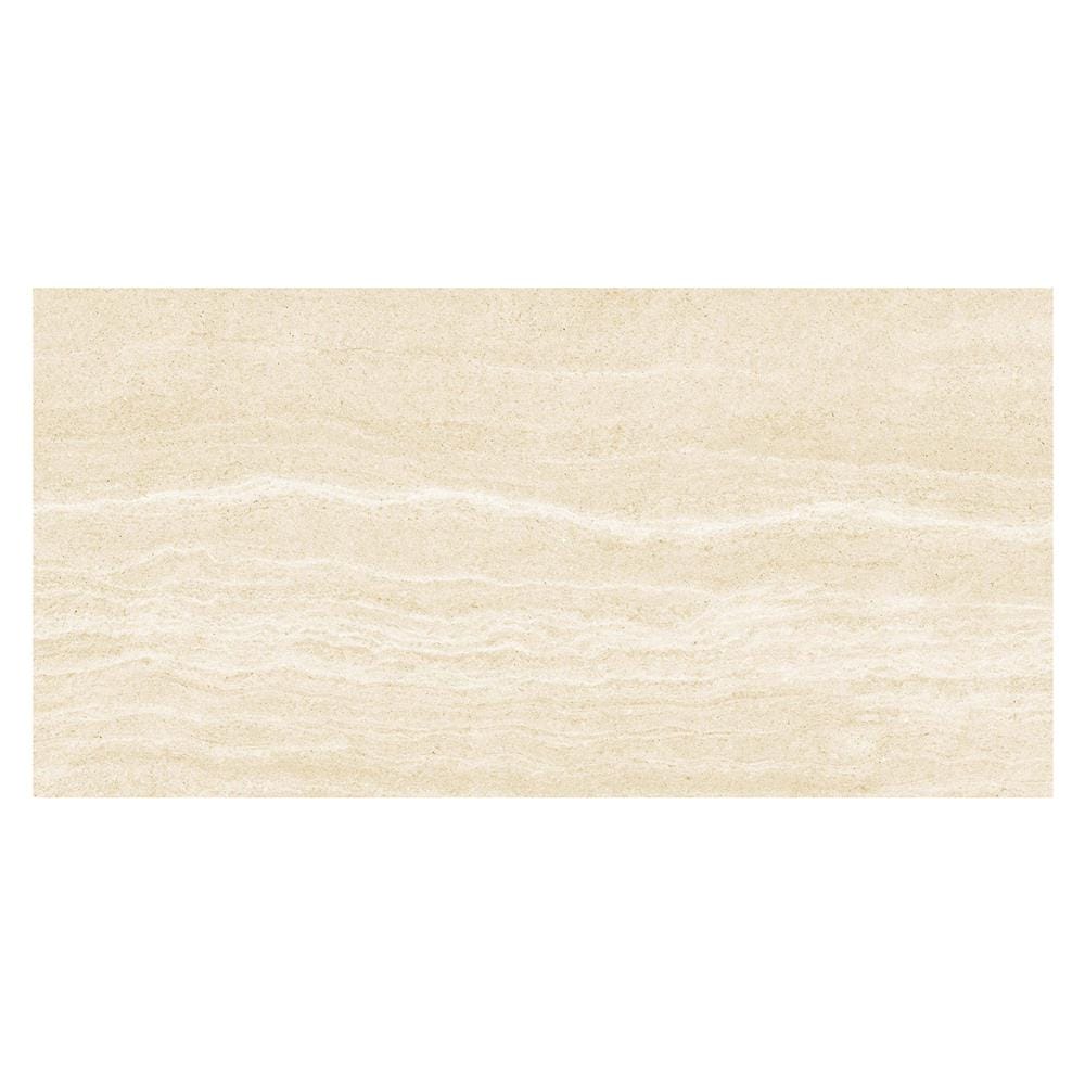 กระเบื้องพื้นพอร์ซเลน 30x60 ซม. COTTO คิมไอวอรี่ (ซาติน) เบจ PM 1.44 ตร.ม.