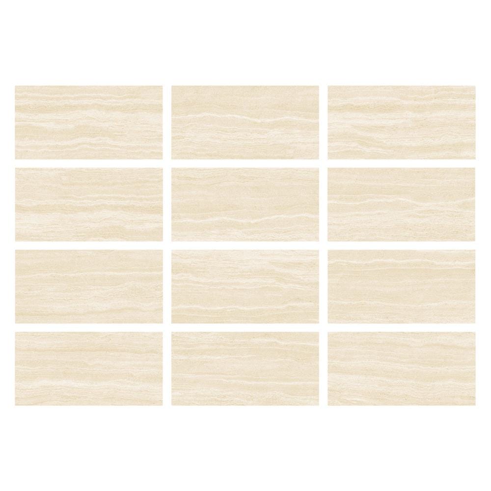 กระเบื้องพื้นพอร์ซเลน 30x60 ซม. COTTO คิมไอวอรี่ เบจ PM 1.44 ตร.ม.