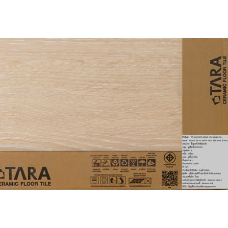 กระเบื้องพื้น 30x60 ซม. TARA ซิลค์ทรี เบจ PM 1.44 ตร.ม._7