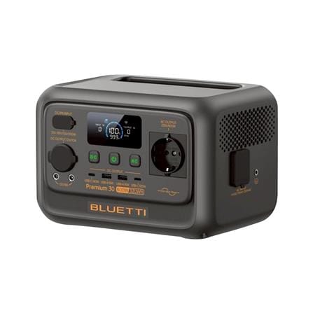 POWER BOX BLUETTI PREMIUM 30V2 600 วัตต์ สีดำ