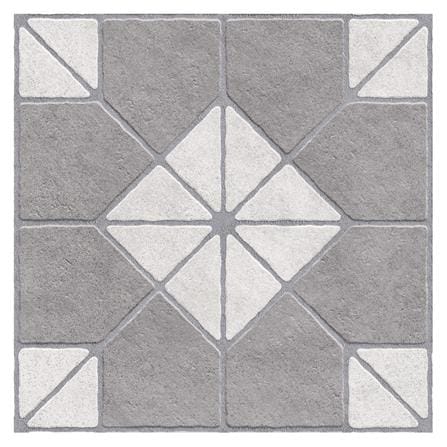 กระเบื้องพื้นพอร์ซเลน 40x40 ซม. TARA มุมไบ สีเทา 0.94 ตร.ม._0
