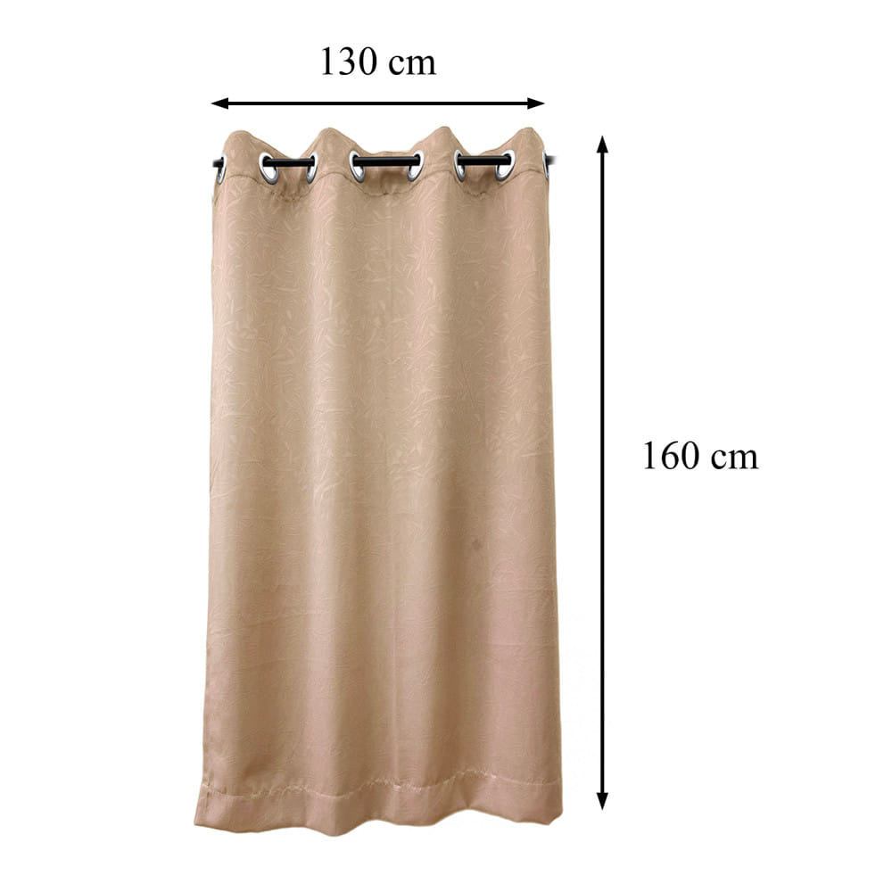 ผ้าม่าน EYELET HOME LIVING STYLE FAYE UV 130x160 ซม. สีน้ำตาล