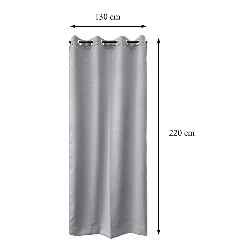ผ้าม่าน EYELET HOME LIVING STYLE FAYE UV 130x220 ซม. สีเทา