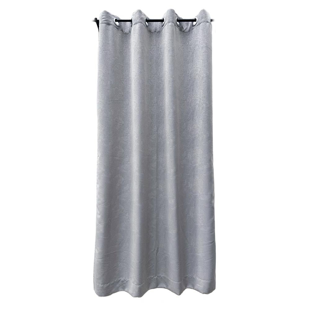 ผ้าม่าน EYELET HOME LIVING STYLE SPIRAL UV 150x220 ซม. สีเทา