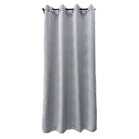 ผ้าม่าน EYELET HOME LIVING STYLE SPIRAL UV 150x220 ซม. สีเทา_0