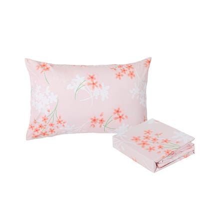 ชุดผ้าปูที่นอน 3.5 ฟุต (ชุด 2 ชิ้น) HOME LIVING STYLE CHIFFON สี PINK_2
