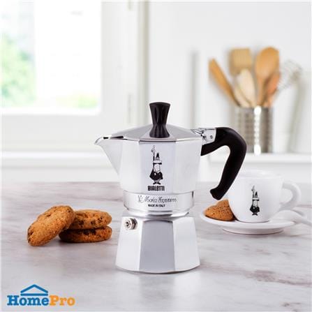 หม้อต้มกาแฟ BIALETTI MOKA EXPRESS 3 ถ้วย สีเงิน_2