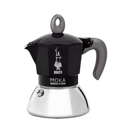 หม้อต้มกาแฟ BIALETTI MOKA INDUCTION 4 ถ้วย สีดำ_0