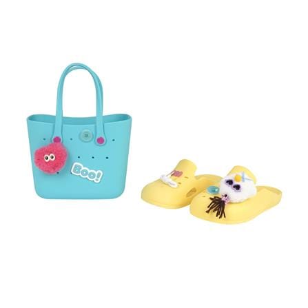 เซตรองเท้า พร้อมกระเป๋า EVA SNAZZ LUMO BAG ไซซ์ 39-40 สี BLUE-YELLOW