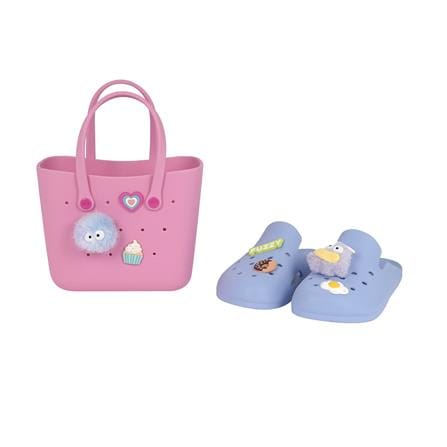 เซตรองเท้า พร้อมกระเป๋า EVA SNAZZ LALA BAG ไซซ์ 37-38 สี PINK-PURPLE_0