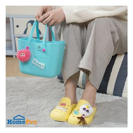 เซตรองเท้า พร้อมกระเป๋า EVA SNAZZ LUMO BAG ไซซ์ 37-38 สี BLUE-YELLOW_5