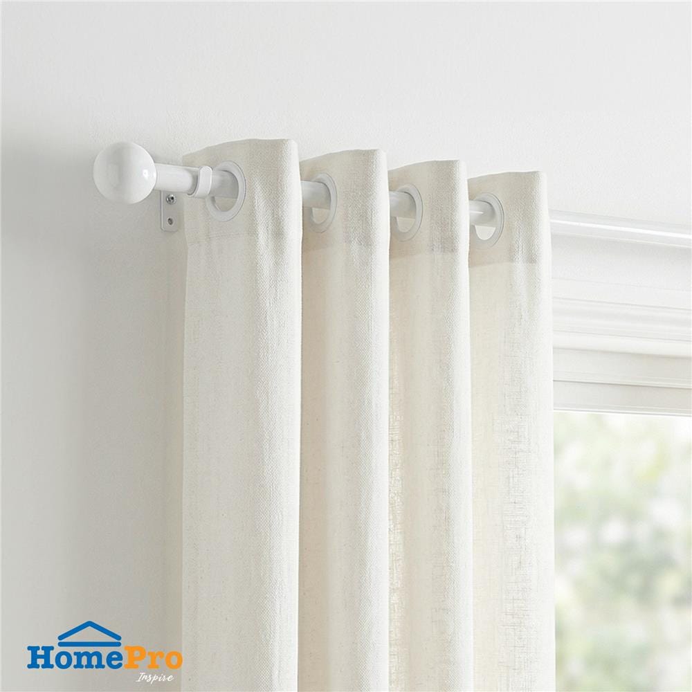 หัว-ท้ายรางม่าน HOME LIVING STYLE NIC 19 มม. สีขาว