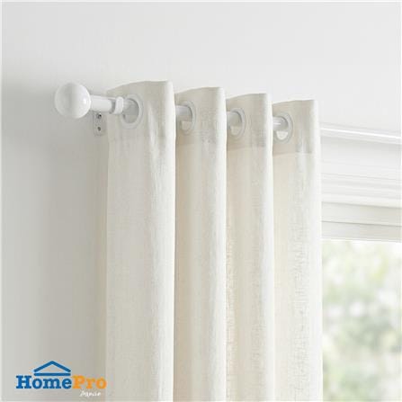 หัว-ท้ายรางม่าน HOME LIVING STYLE NIC 19 มม. สีขาว_4