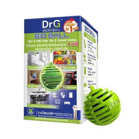 ลูกบอลจุลินทรีย์ DR.G BIO BALL 100 กรัม (บรรจุ 10 ลูก/กล่อง)_0