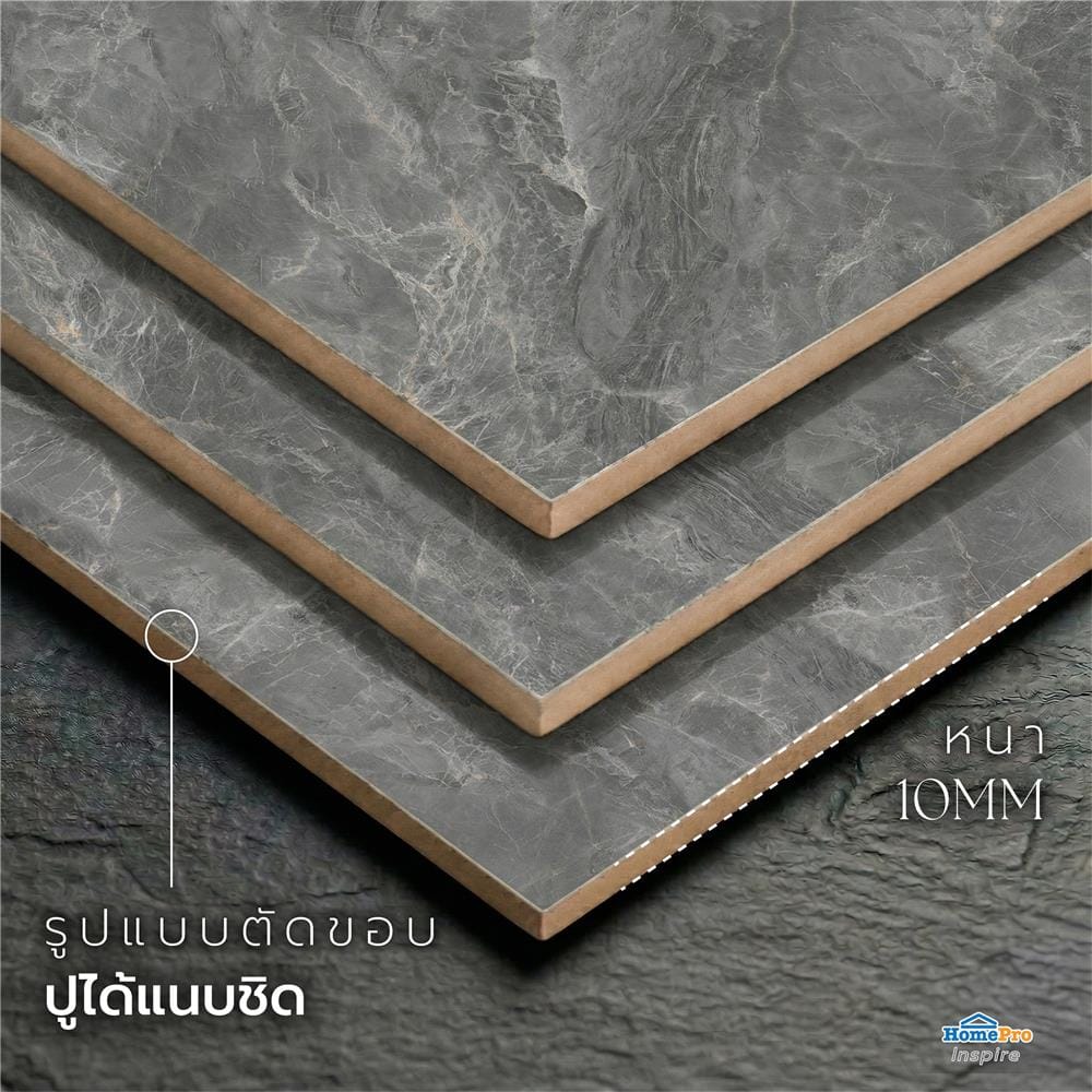 กระเบื้องพื้น 60x60 ซม. TARA เทียน่า เทา A 1.44 ตร.ม.