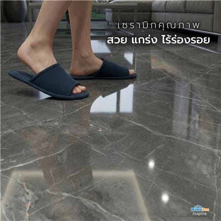 กระเบื้องพื้น 60x60 ซม. TARA เทียน่า เทา A 1.44 ตร.ม._6