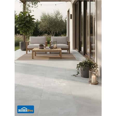 กระเบื้องพื้นพอร์ซเลน 60x60 ซม. TARA เบลเลน แมท เทาอ่อน A 1.44 ตร.ม._2