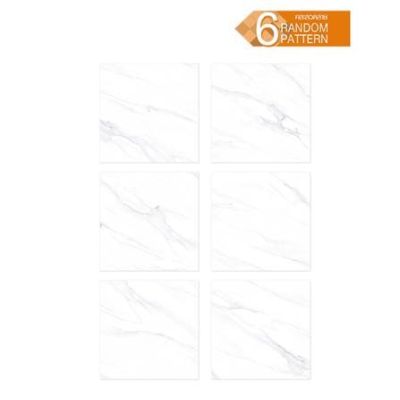 กระเบื้องพื้นพอร์ซเลน 60x60 ซม. TARA โมน่า แมท ขาว A 1.44 ตร.ม._1