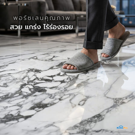 กระเบื้องพื้นพอร์ซเลน 60X60 ซม. TARA แพนดี้ ขาว A 1.44 ตร.ม._7