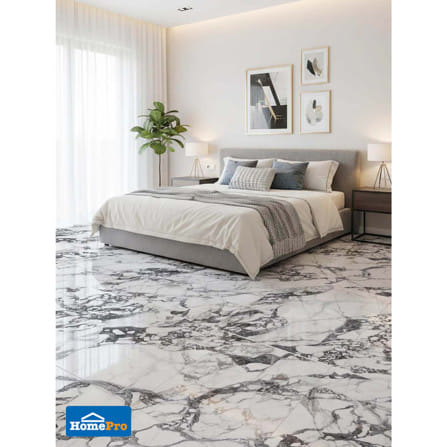 กระเบื้องพื้นพอร์ซเลน 60X60 ซม. TARA แพนดี้ ขาว A 1.44 ตร.ม._3