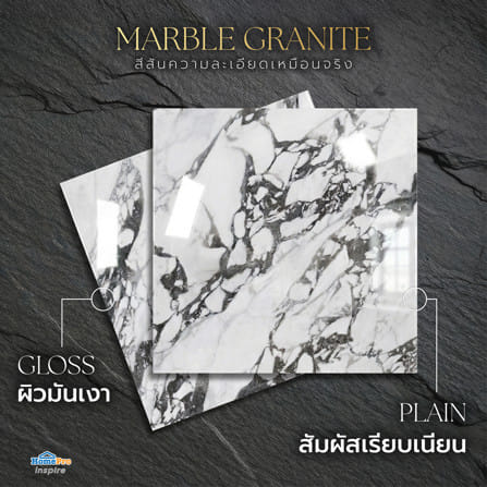 กระเบื้องพื้นพอร์ซเลน 60X60 ซม. TARA แพนดี้ ขาว A 1.44 ตร.ม._8