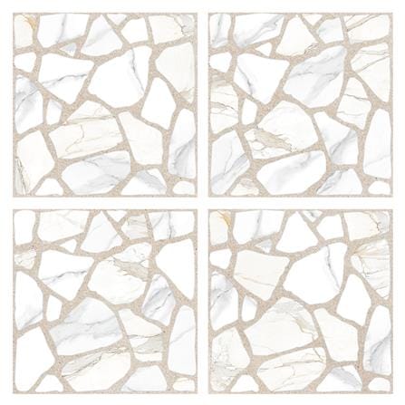 กระเบื้องพื้น 16x16 นิ้ว TARA ทรินิตี้ ขาว (CIR) A 0.96 ตร.ม._1