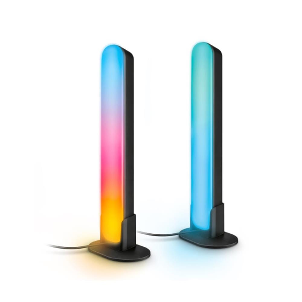 ไฟตั้งโต๊ะ LED WIZ GRADIENT TV BAR 8.2 วัตต์ RGB  สีดำ