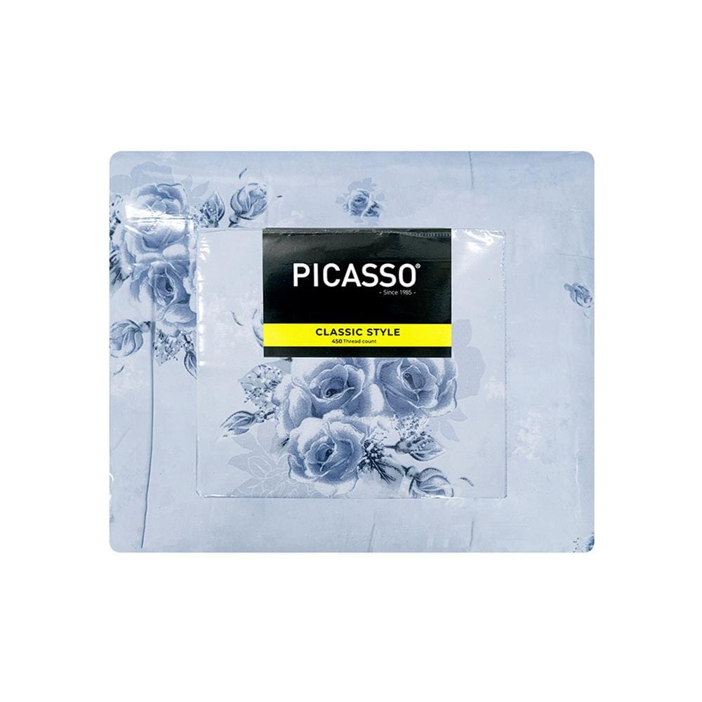 ชุดผ้าปูที่นอน 6 ฟุต (ชุด 6 ชิ้น) PICASSO CLASSIC สี ROSE GREY
