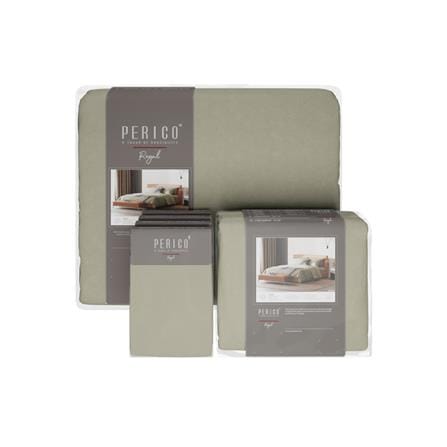 ชุดผ้าปูที่นอน 5 ฟุต (ชุด 6 ชิ้น)  PERICO REGAL SOLID RS096_4
