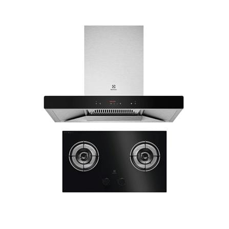 เตาฝัง+เครื่องดูดควัน ELECTROLUX EHG7202BE+ECC9310S_0