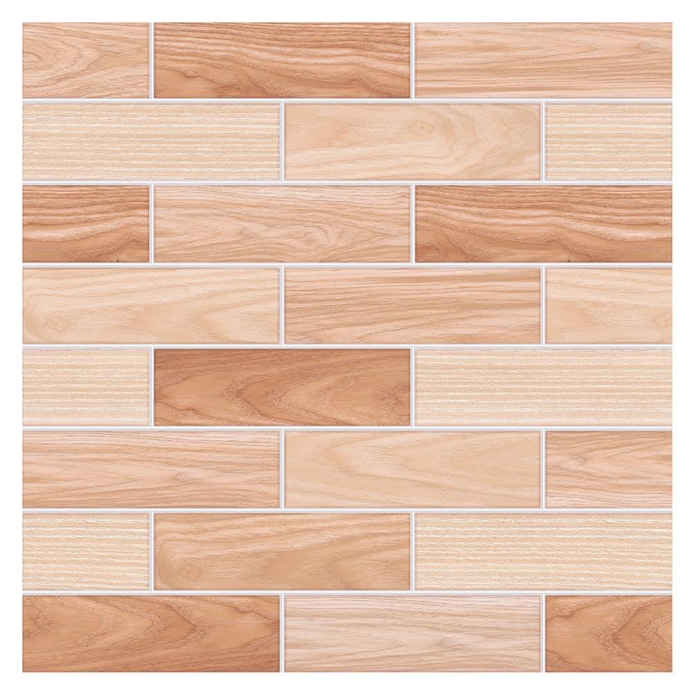 กระเบื้องพื้น 16x16 นิ้ว ภูผา ไม้รวมโชค เบจ A 0.96 ตร.ม.