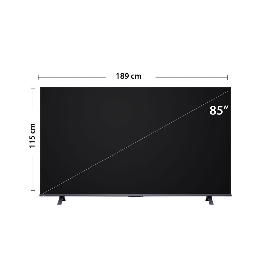 ทีวีคิวแอลอีดี 85 นิ้ว TOSHIBA (4K, QLED, VIDAA) 85E450RP