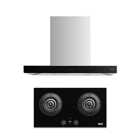 เตาฝัง+เครื่องดูดควัน FRANKE FG8268NX+FT960NX_0
