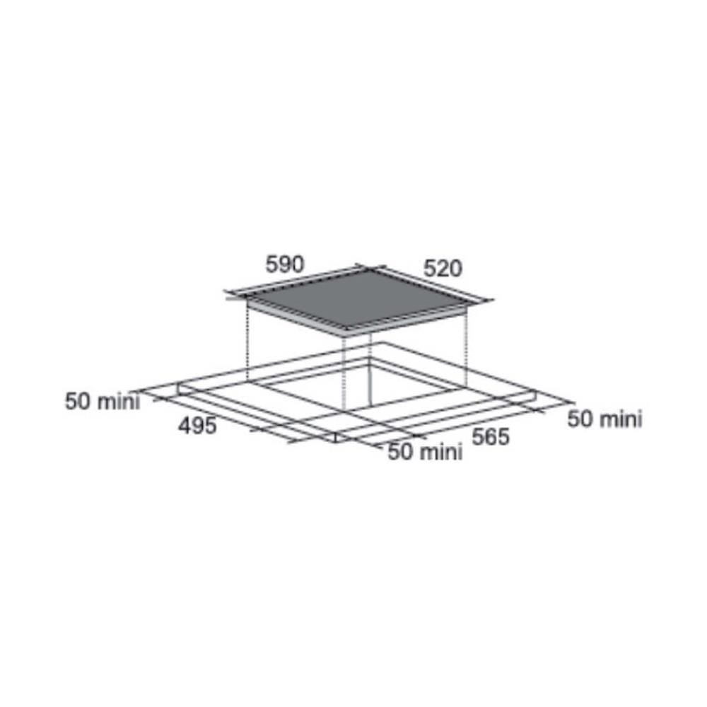 เตาฝัง+เครื่องดูดควัน FRANKE FHT571603CT+CXW220905M