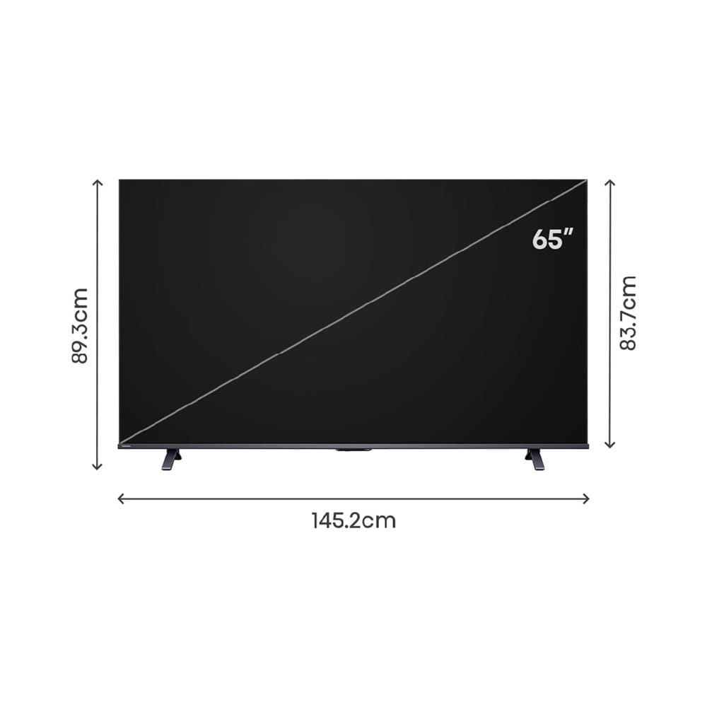 ทีวีคิวแอลอีดี 65 นิ้ว TOSHIBA (4K, QLED, VIDAA) 65E450RP