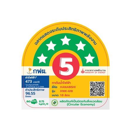 กาต้มน้ำไฟฟ้า HANABISHI HWK-618 1.8 ลิตร_5