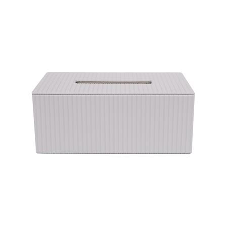 กล่องทิชชู่แผ่น PVC KECH ARRAY สีเทา_1