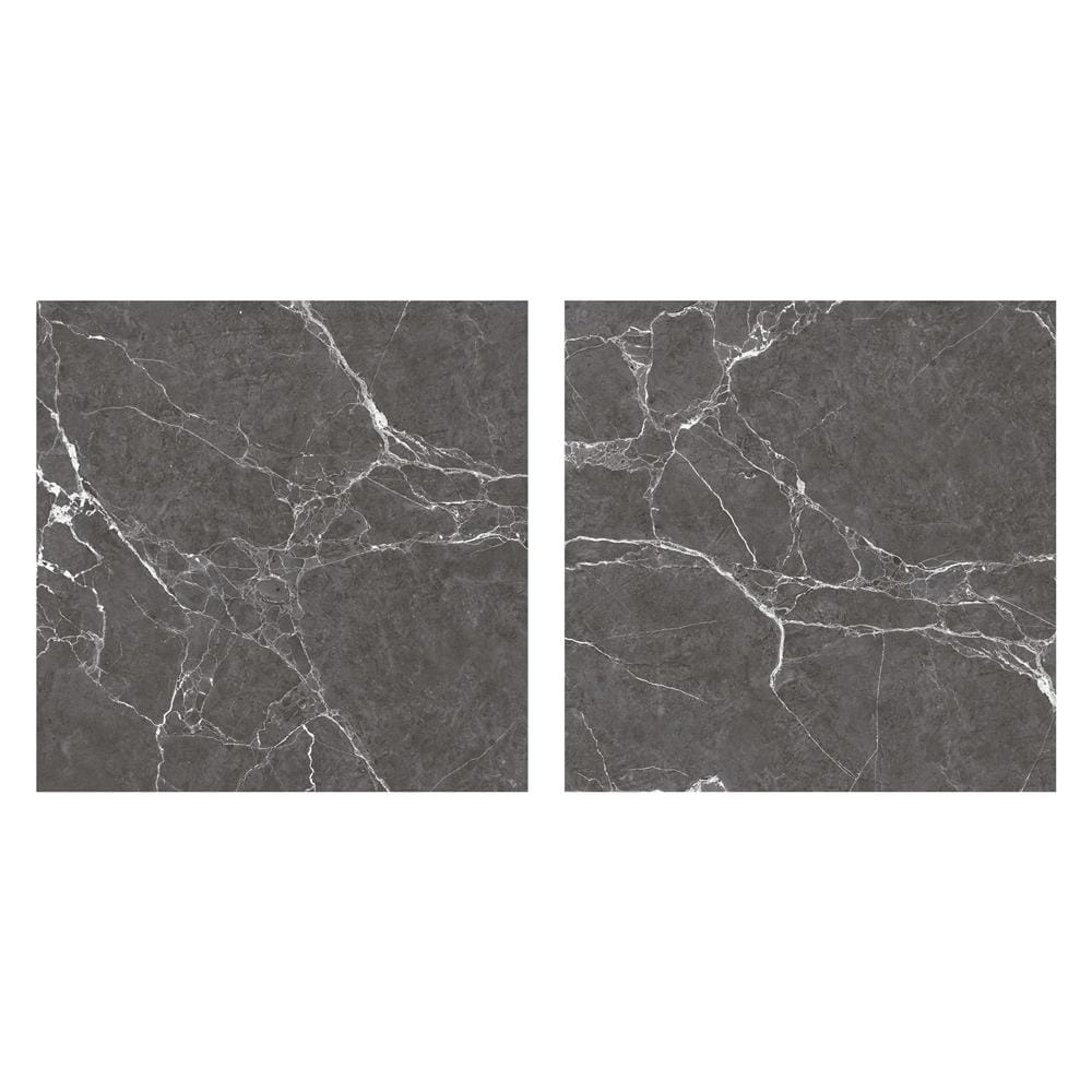 กระเบื้องพื้น 60x60 ซม. TARA ซิลเวอร์ ร็อค ดำ PM 1.44 ตร.ม.