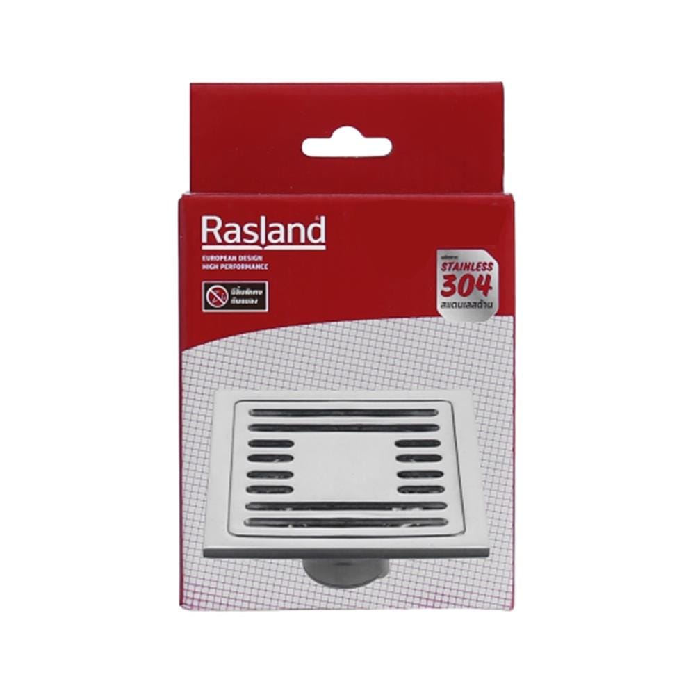 ตะแกรงกันกลิ่นเหลี่ยม RASLAND RA WT-55226 4 นิ้ว