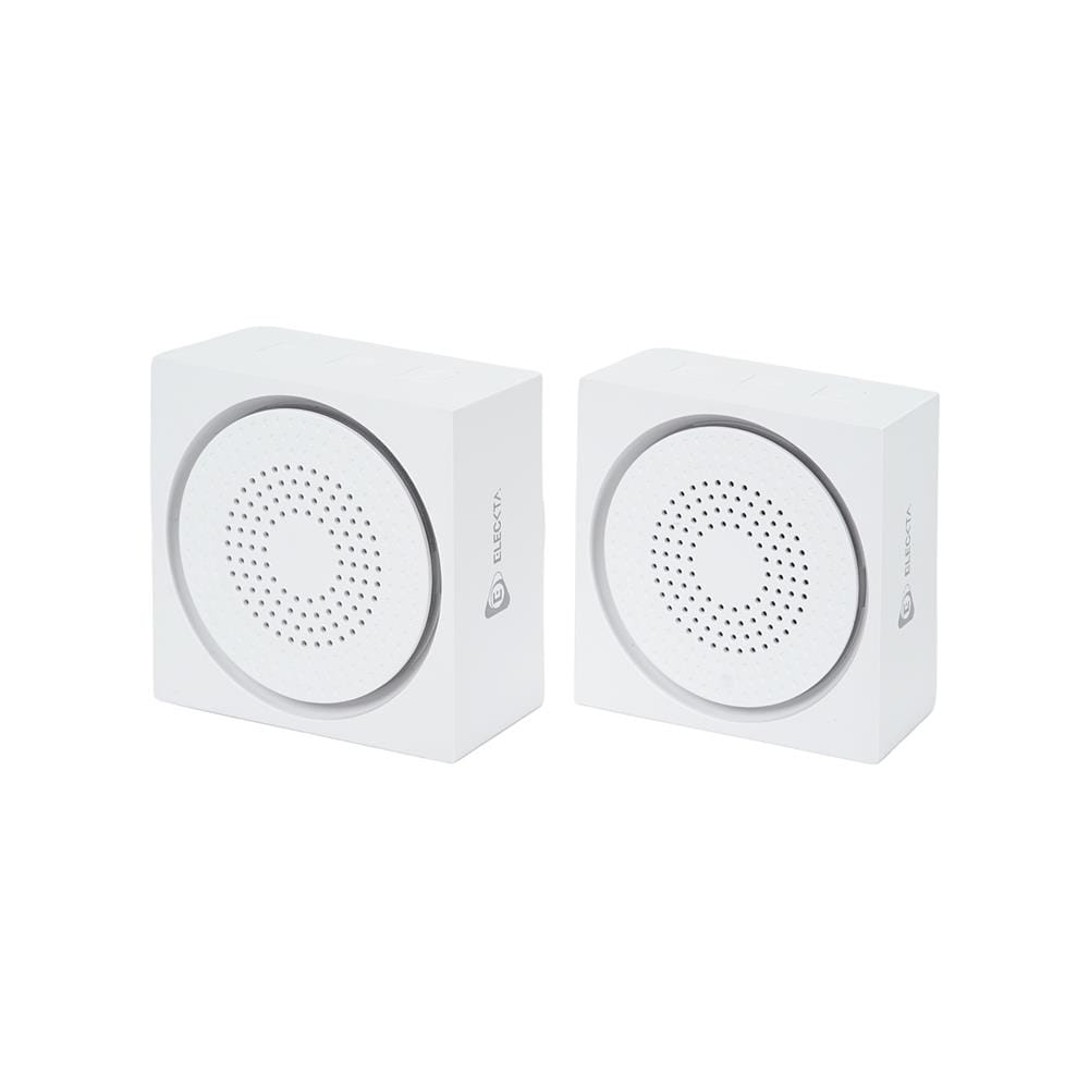 กริ่งไร้สาย ELECKTA KINETIC FL-315-2 สีขาว