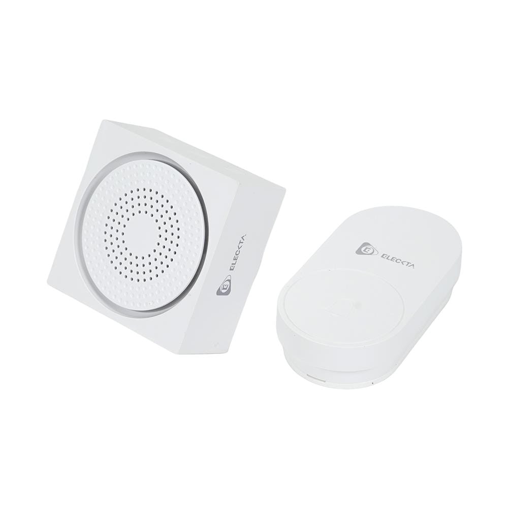 กริ่งไร้สาย ELECKTA KINETIC FL-315 สีขาว